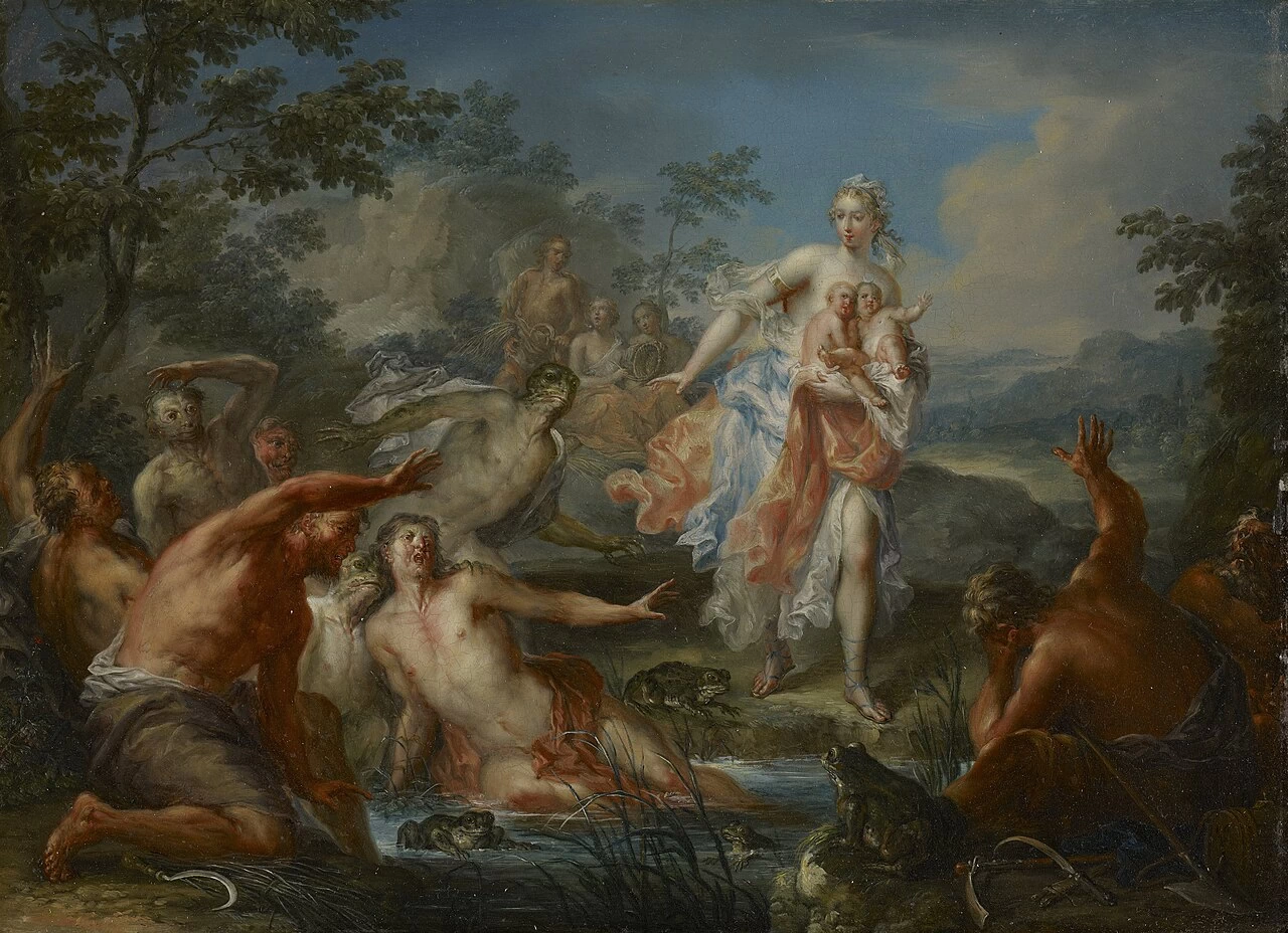 Latona trasforma i contadini della Licia in rane - Minneapolis Institute of Art